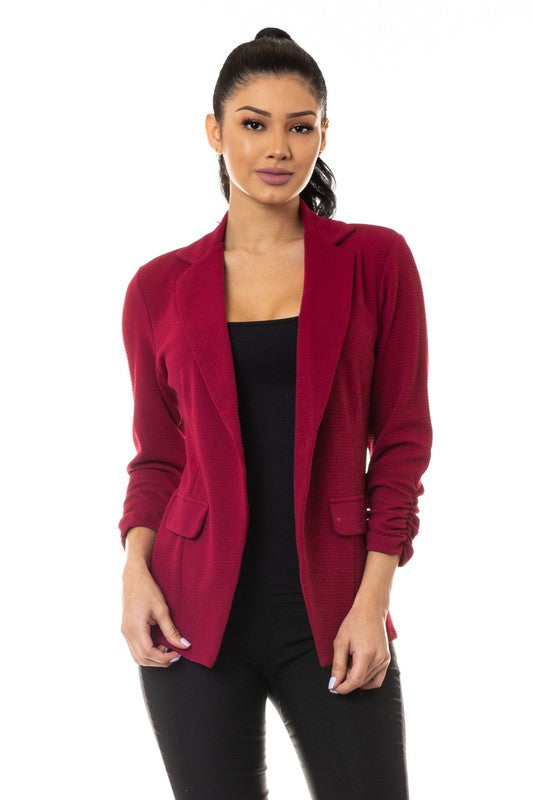 Lydia Textured Blazer Jacket