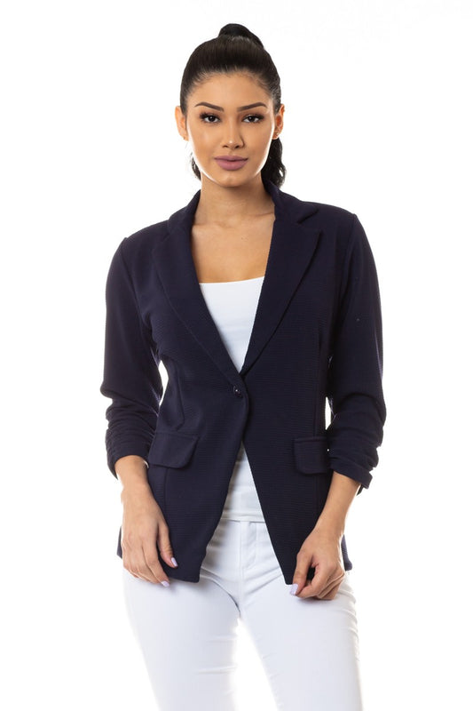 Lydia Textured Blazer Jacket