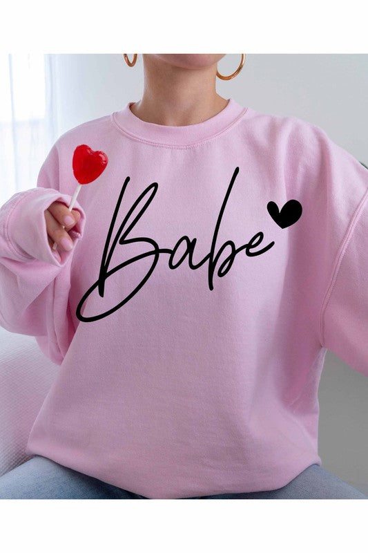 BABE GRAPHIC SWEATSHIRT